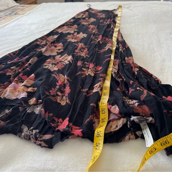 Free People Star Chasing Slip Maxi Dress in Raven Combo - Picture 10 of 10